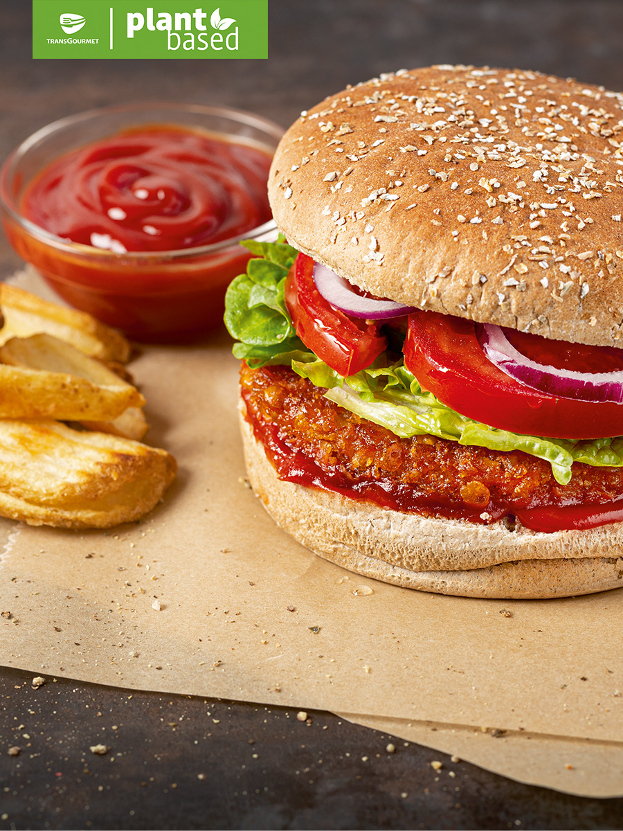 Vegane crunchy burger Patties